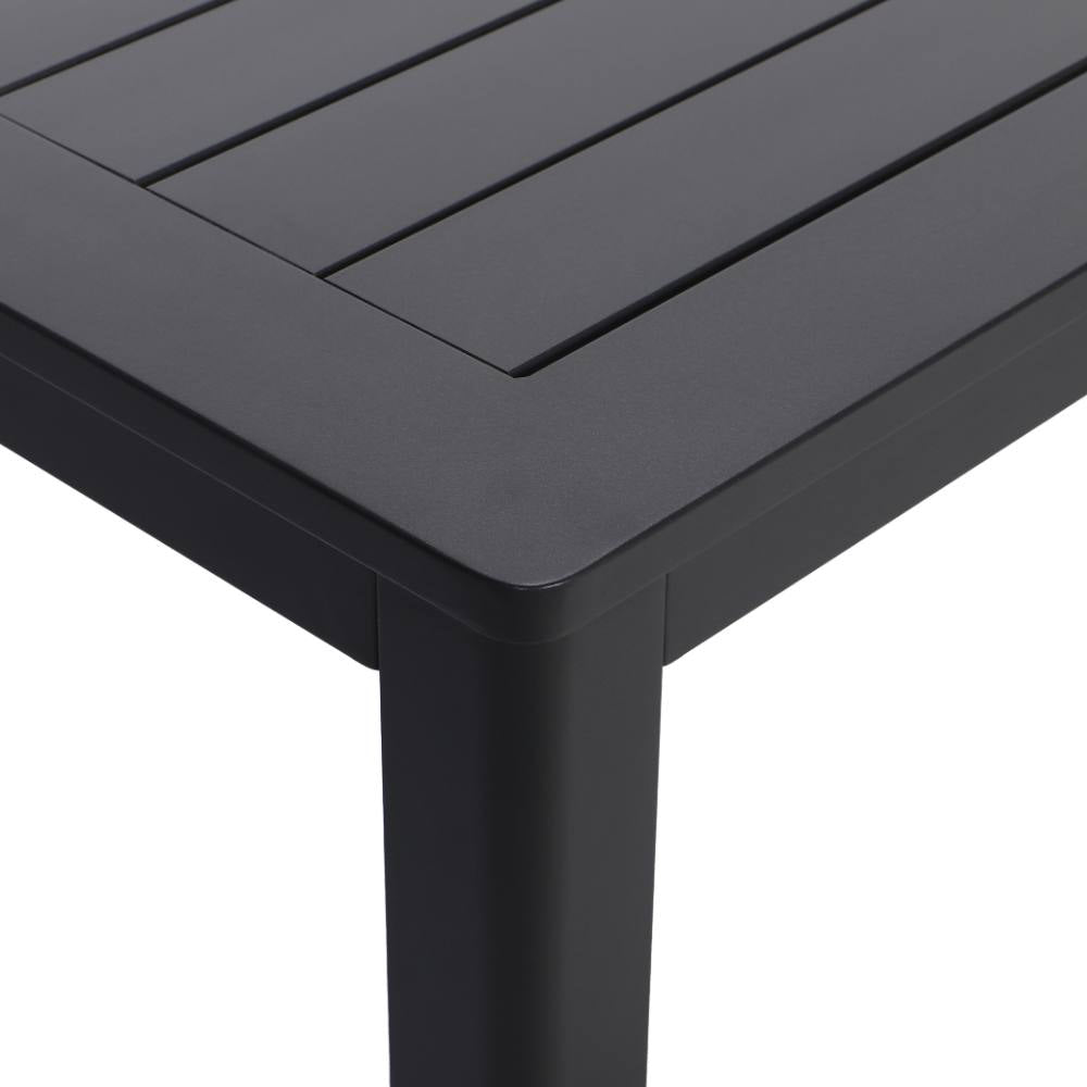 Bondi High Back 9 Piece Dining - Gunmetal image 9