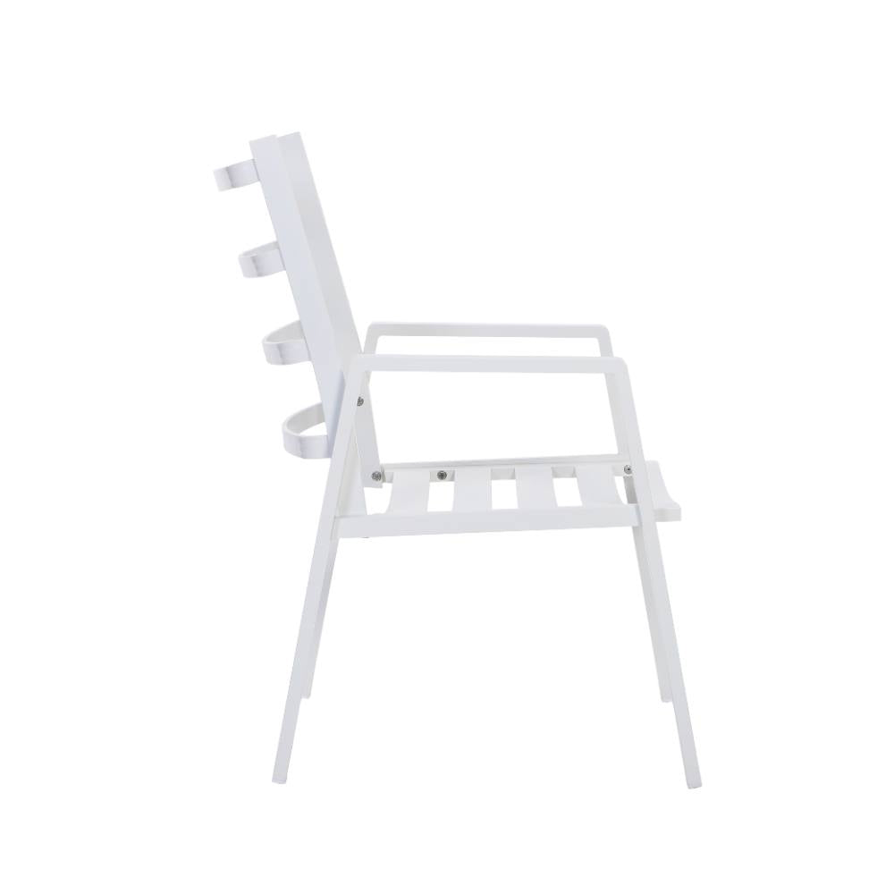 Bondi High Back Dining Chair - White image 7