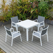 Bondi Sling 5-Piece Dining - White image 0