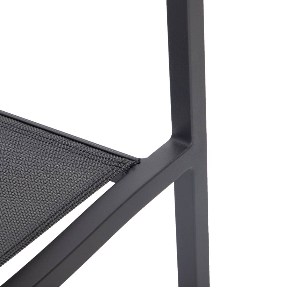 Noosa Sling Dining Chair - Gunmetal image 6