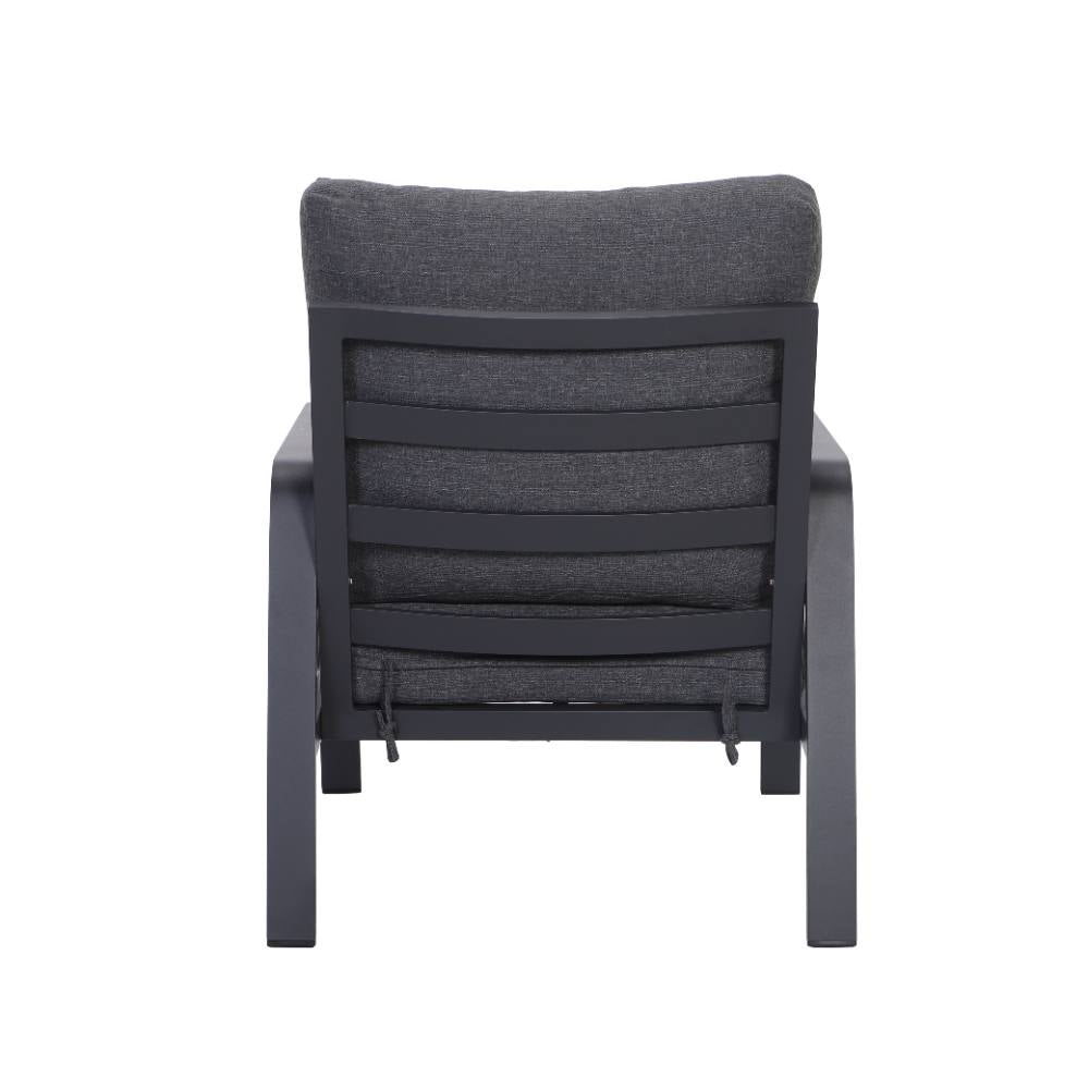 Bondi Single Lounge - Gunmetal image 7