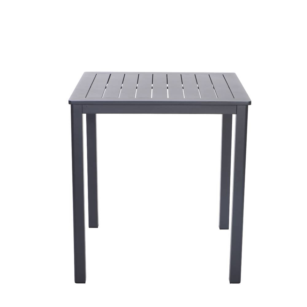 Bondi Bar Table 93cm Square - Gunmetal image 1