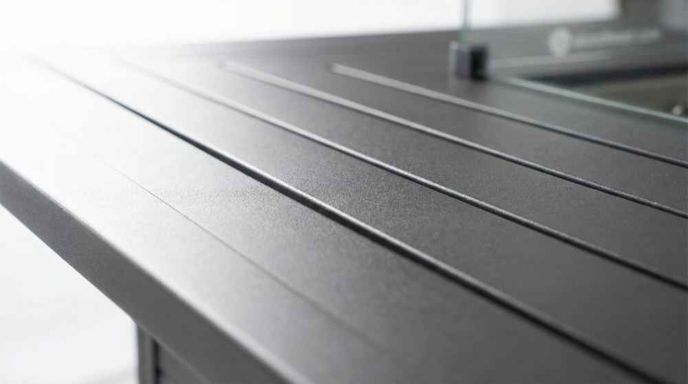 Bondi Gas Fire Pit Bar Table Gunmetal image 3