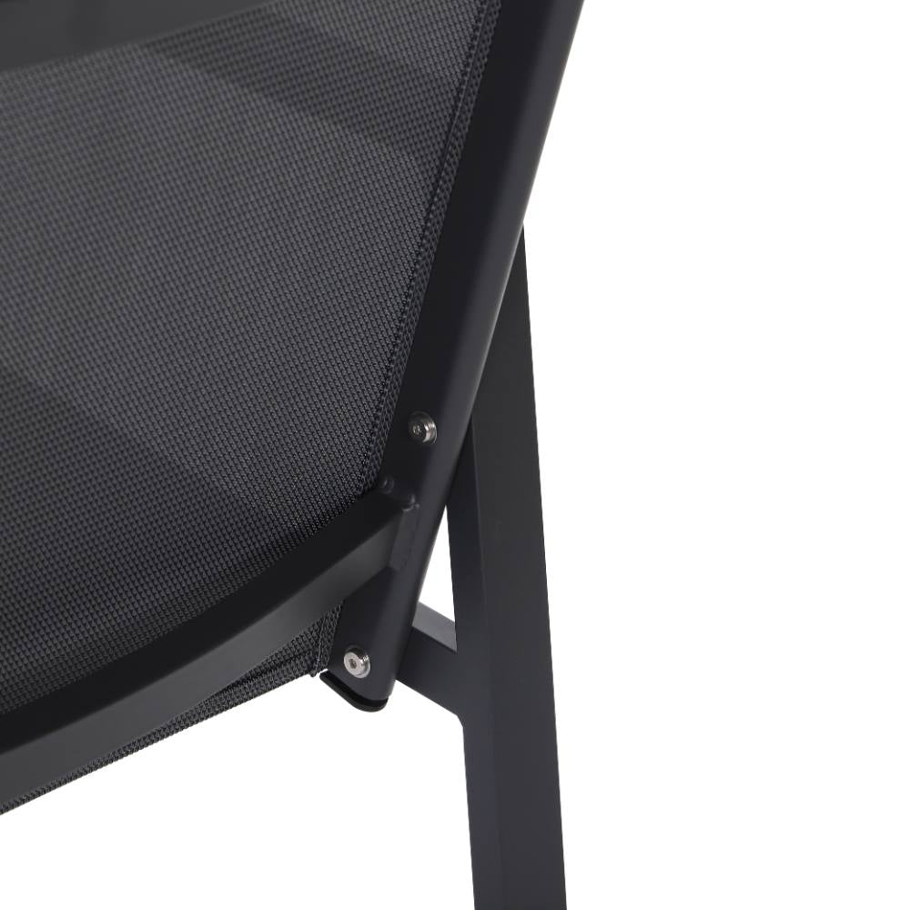 Bondi Sling Dining Chair - Gunmetal image 2