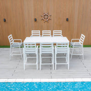 Bondi 9 Piece Bar - White image 0