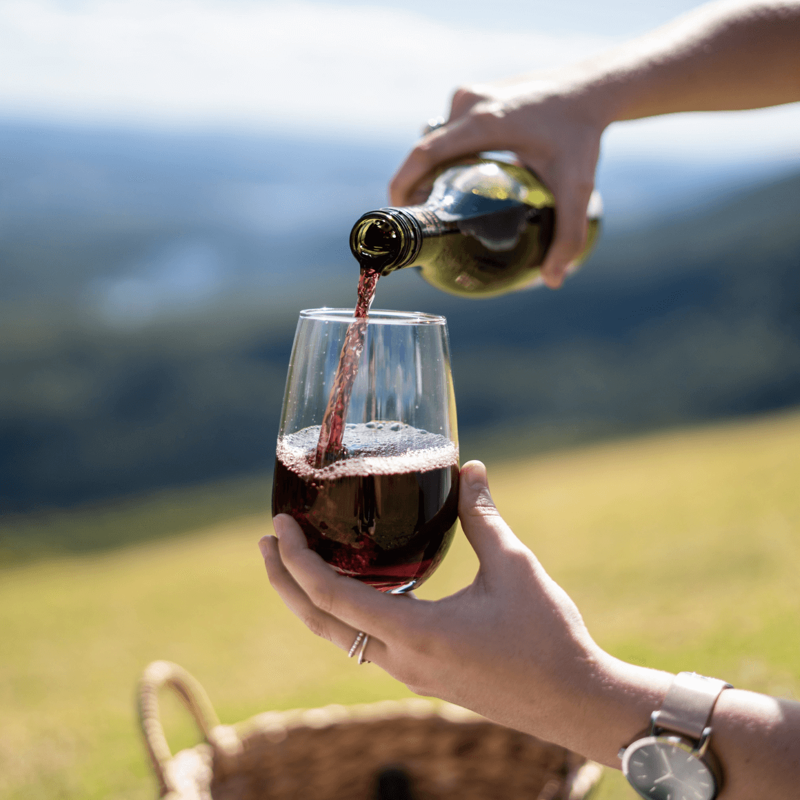 Unbreakable Stemless Wine Glass 480Ml - Set Of 4 image 1