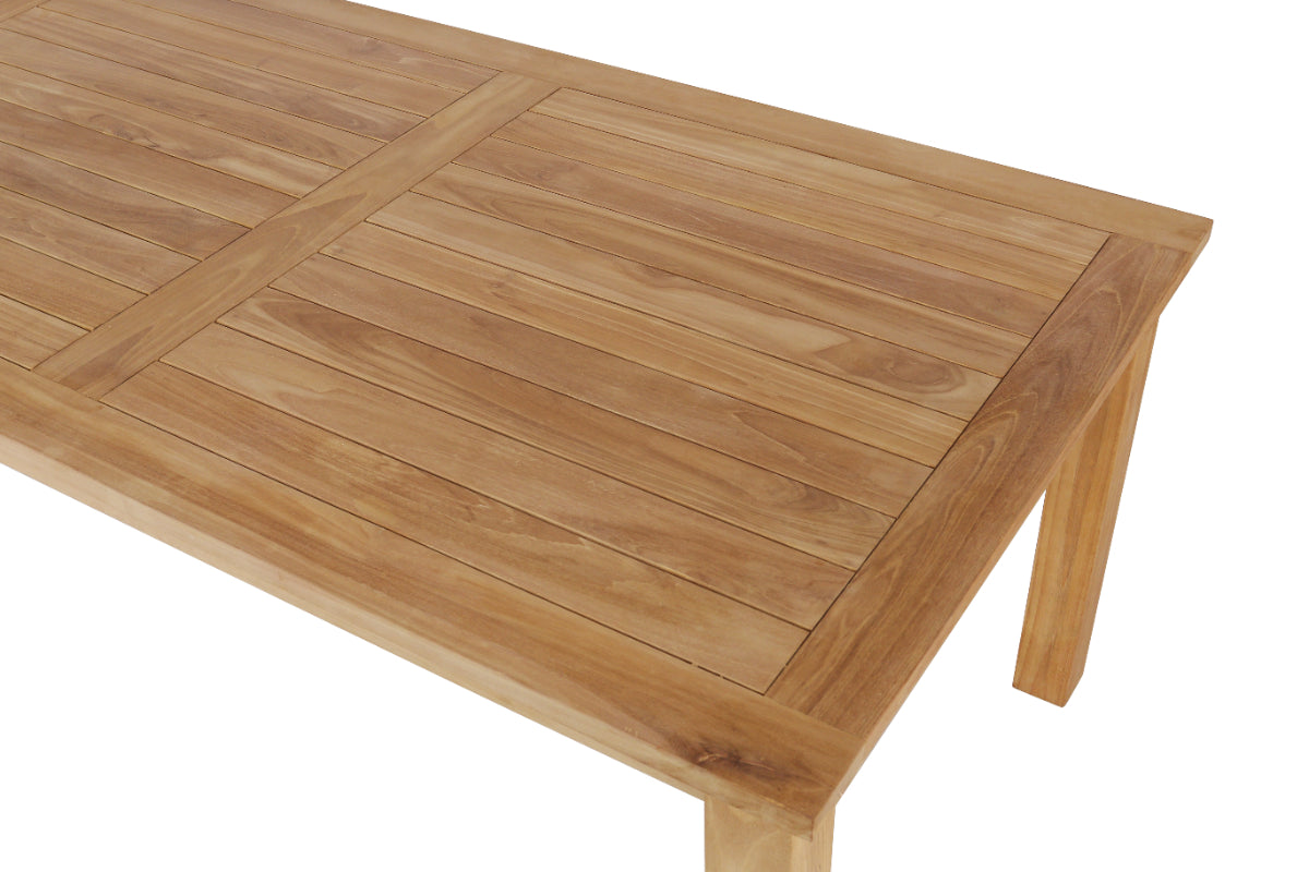 Montego 220/100 Teak Timber Dining Table image 4