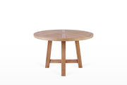 Hawaii 120cm Round Teak Dining Table image 0