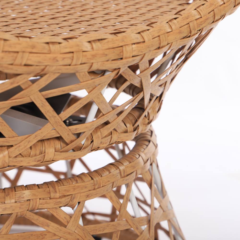 Noosa Swivel Egg Chair - White image 8