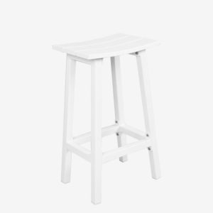 Matzo Aluminium Bar Stool - Gunmetal - Stool Only image 1