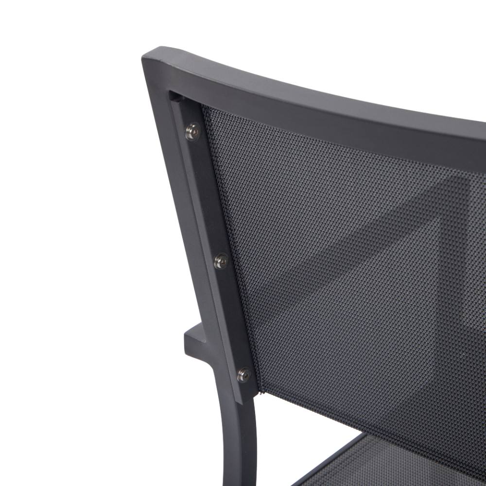 Noosa Sling Dining Chair - Gunmetal image 3