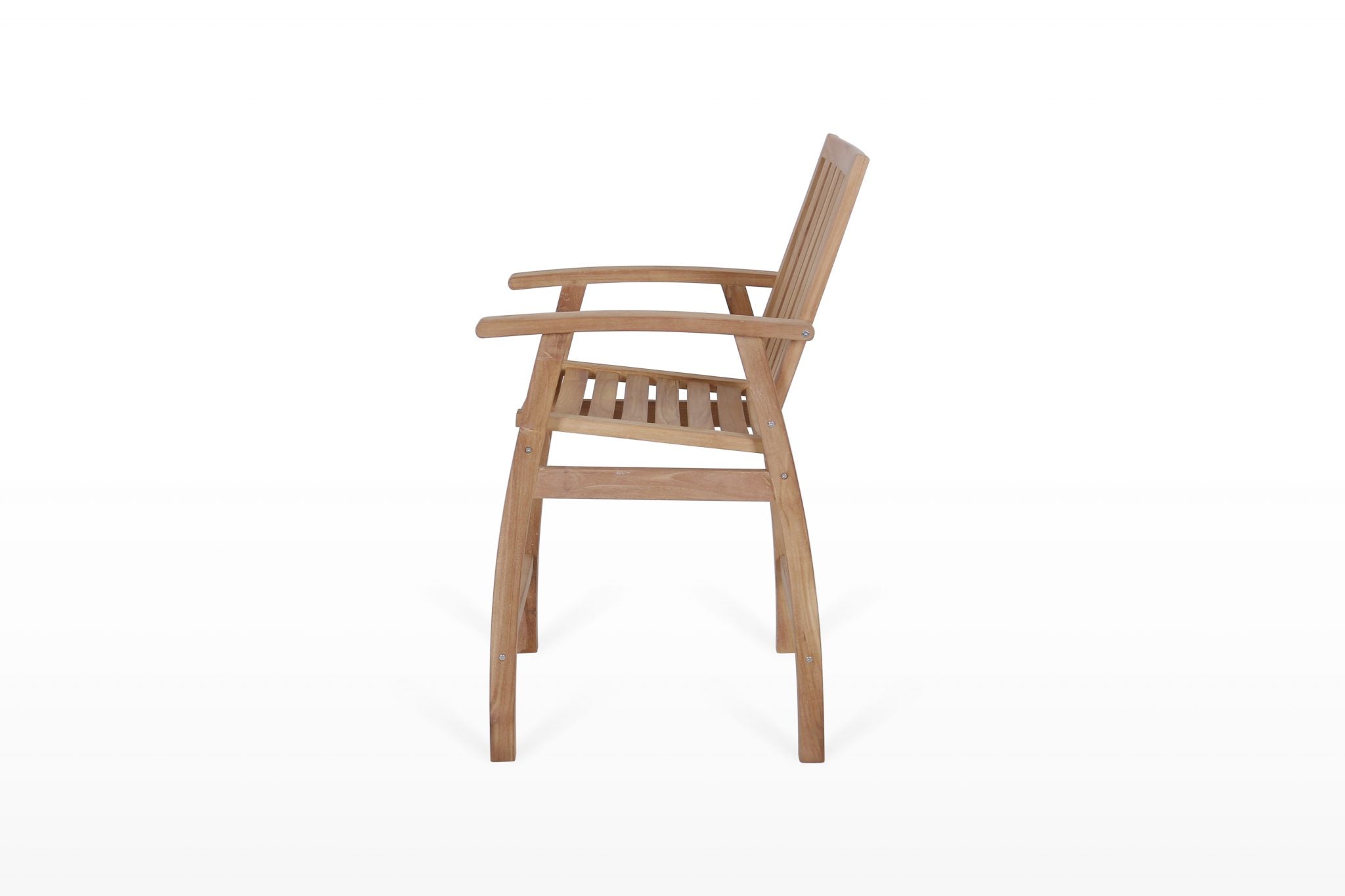 Flinders Teak Timber Bar Chair image 2