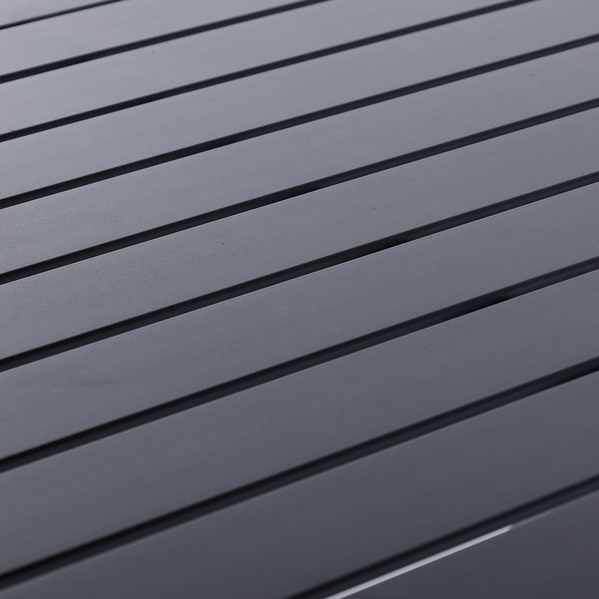 Noosa Dining Table 90 x 90cm (Table ONLY) - Gunmetal – detail