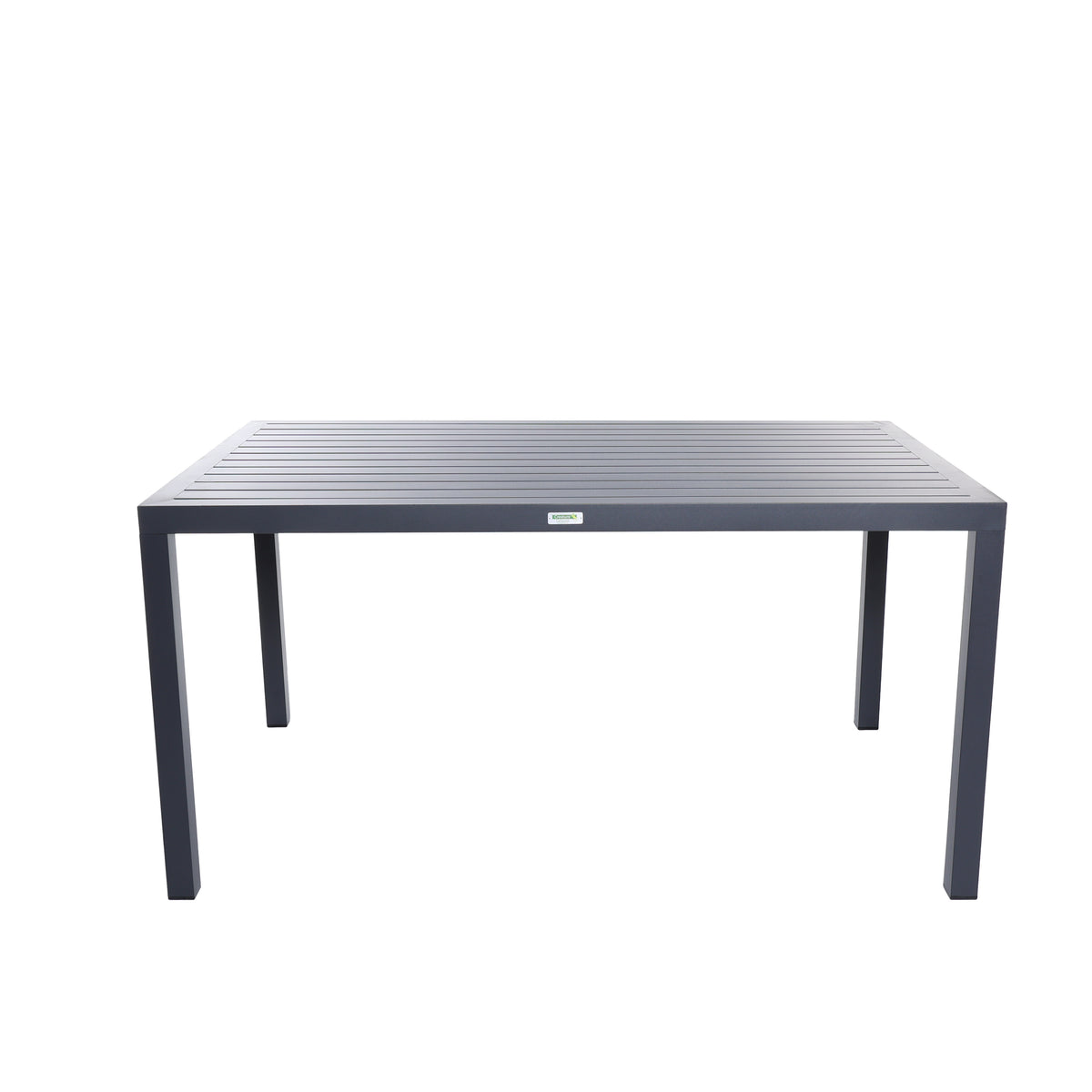 Noosa Dining Table 150 x 90cm - Gunmetal – lifestyle, secondary