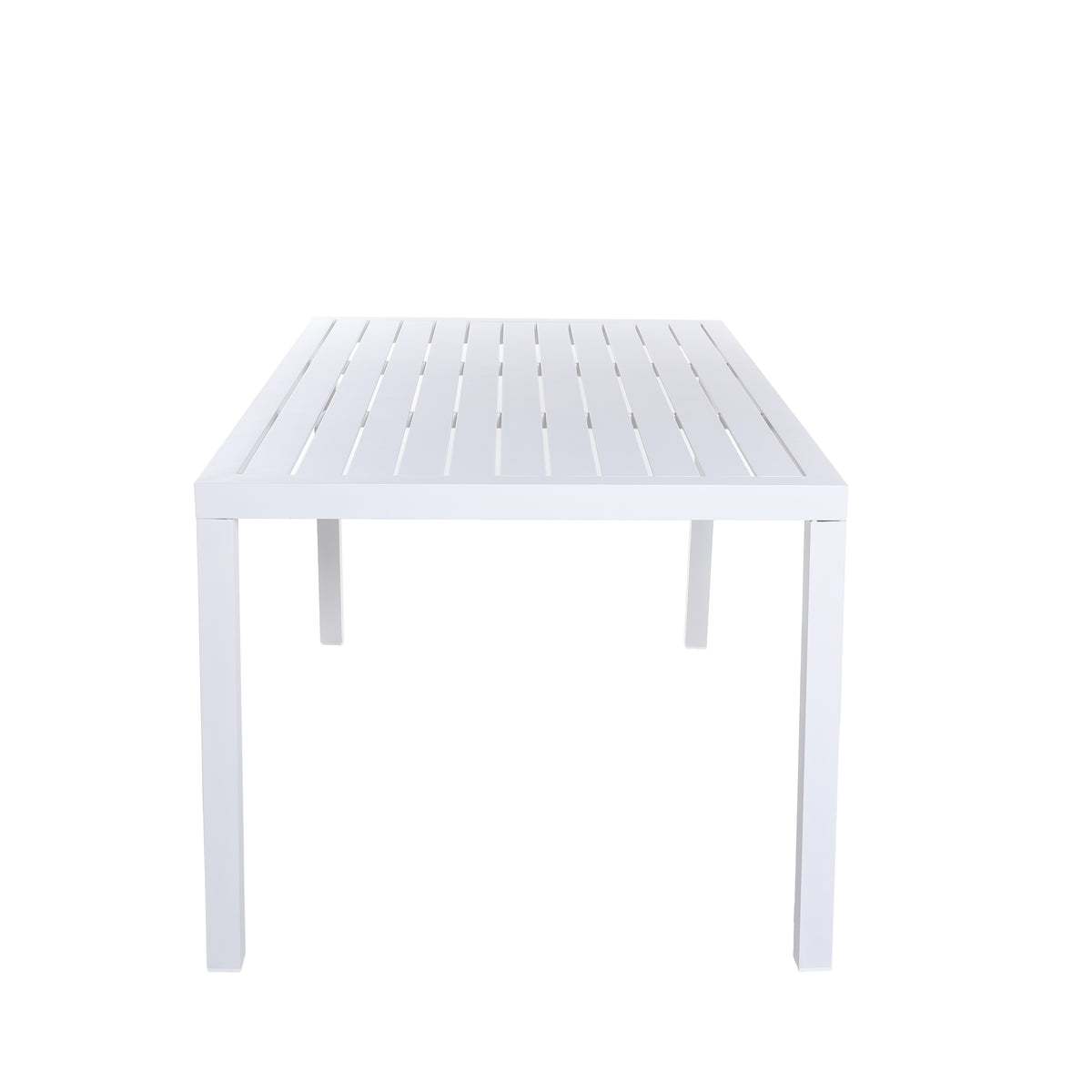 Noosa Dining Table 150 x 90cm - White – full product, alternate