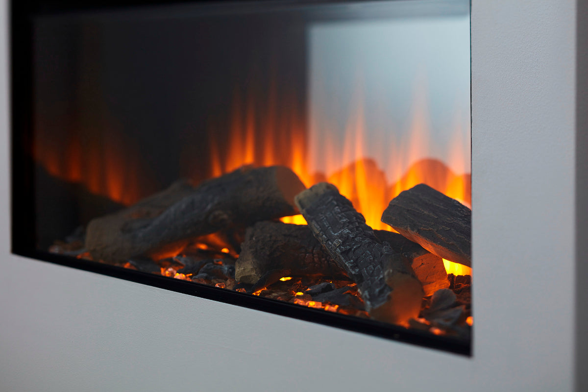 New Forest 870 Electric Fire with Real Logs image 1