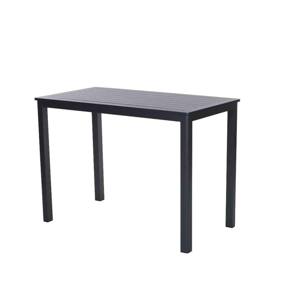 Bondi Bar Table 140cm x 76cm - Gunmetal image 0