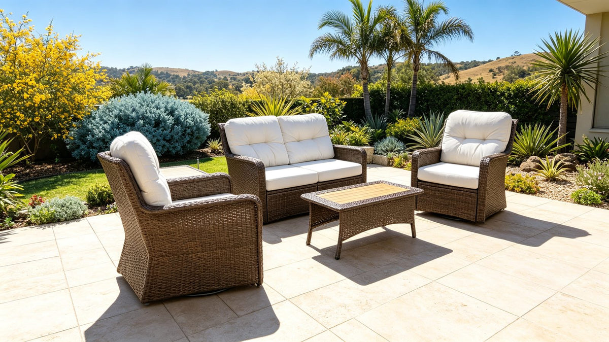Bowral 5-Piece Outdoor Lounge Setting – supplier photograph 2