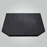 Matte Black Tile Straight Wall Hearth 1200 x 1200 image 0