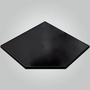 Matte Black Tile Corner Wall Hearth 1250 x 1250 image 0