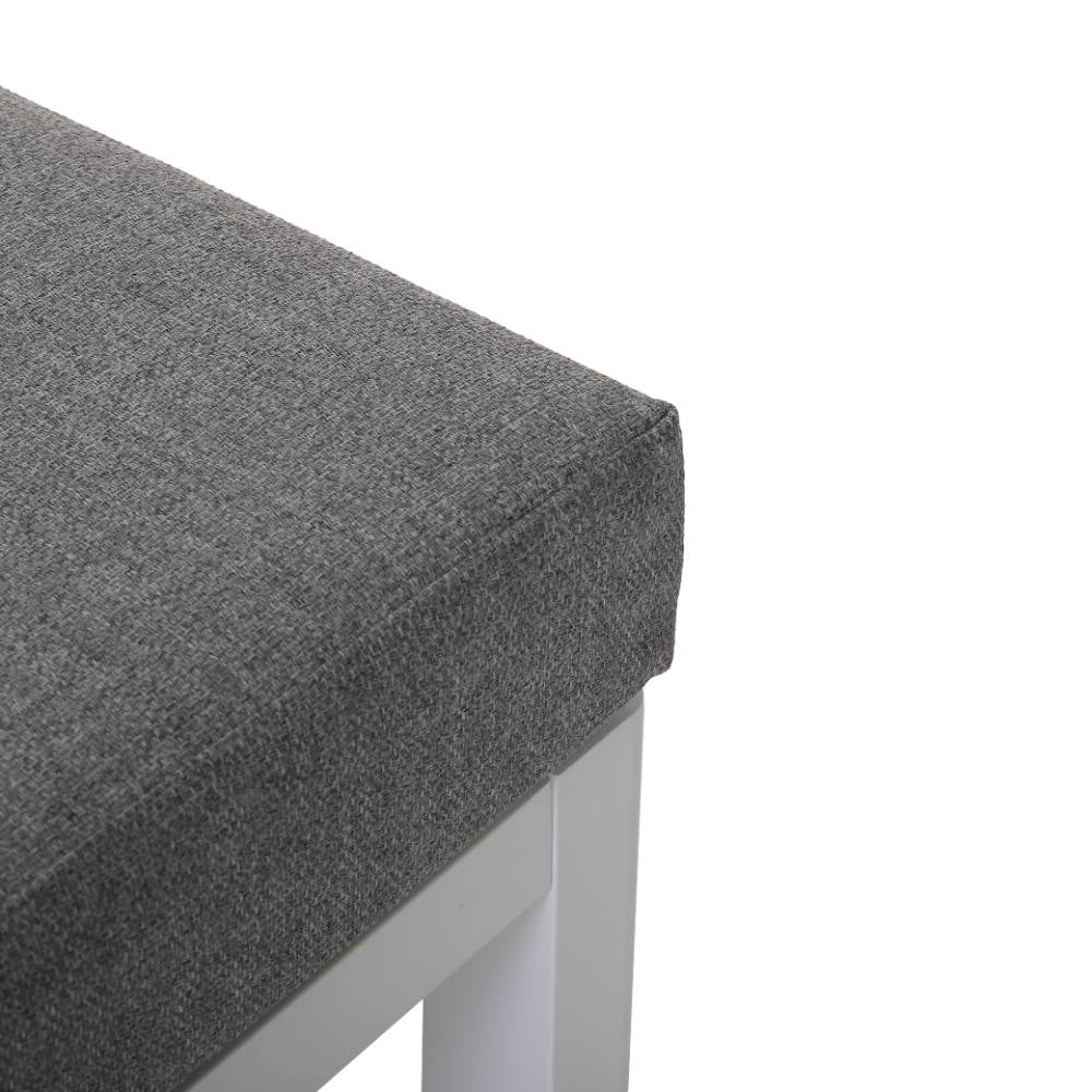 Bondi Sun Lounge with Cushion - White image 17