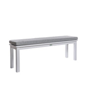Bondi Bench with Cushion 140cm - White – supplier photograph 1