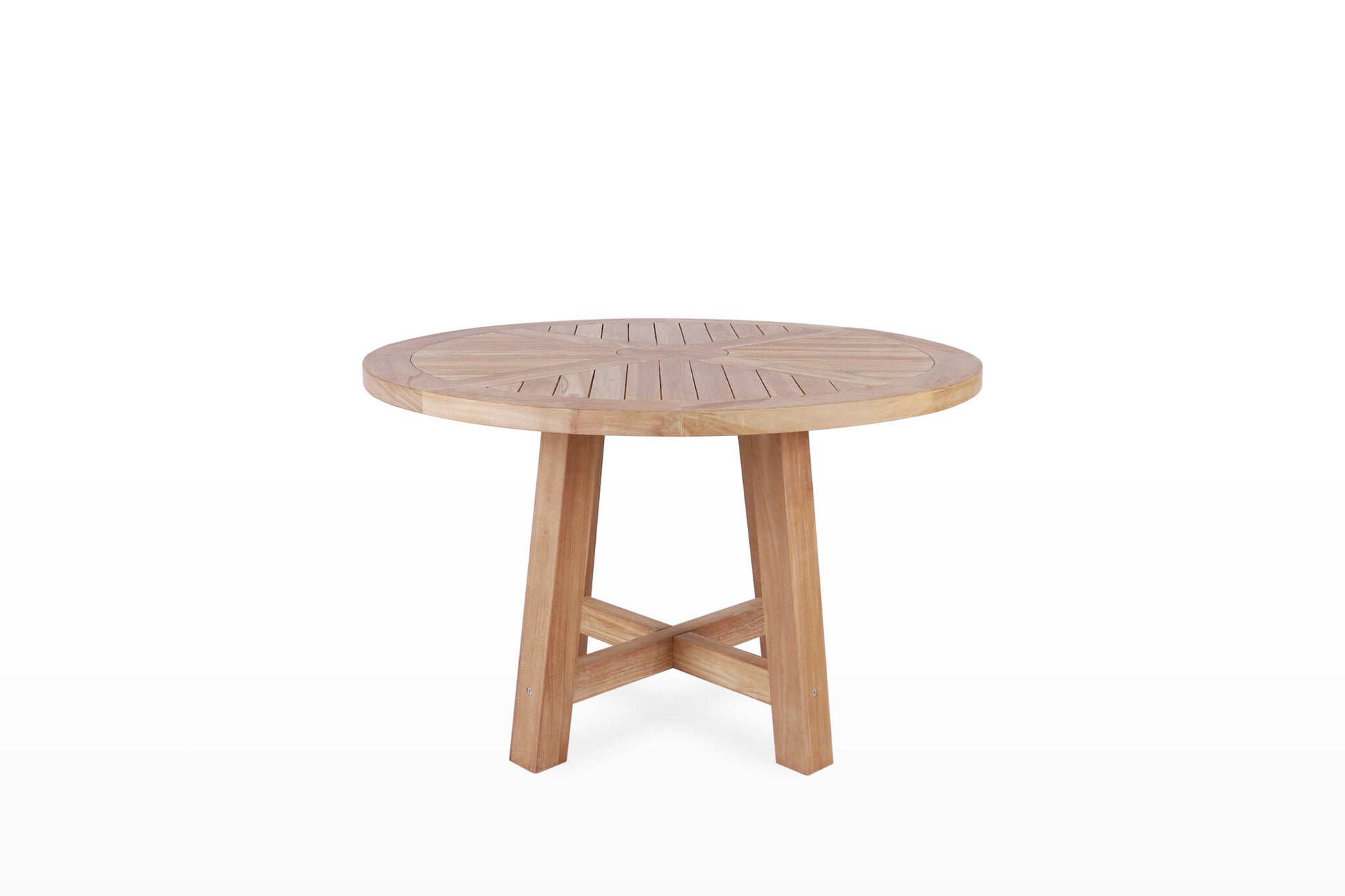 Hawaii 120cm Round Teak Dining Table image 3
