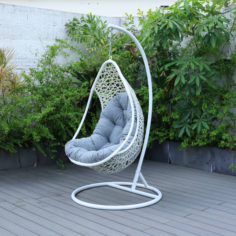 Bondi Swinging Chair - White image 1
