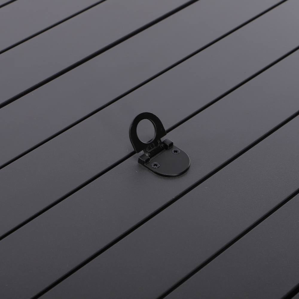 Bondi Gas Fire Pit Coffee Table - Gunmetal image 11