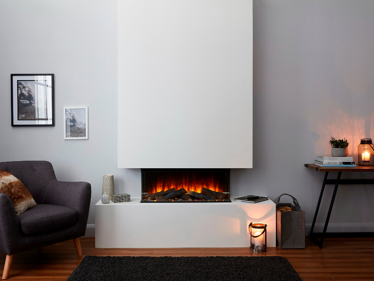 New Forest 870 Electric Fire with Real Logs image 5