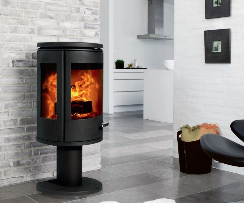 Morso 7948 Pedestal Freestanding Fireplace image 0