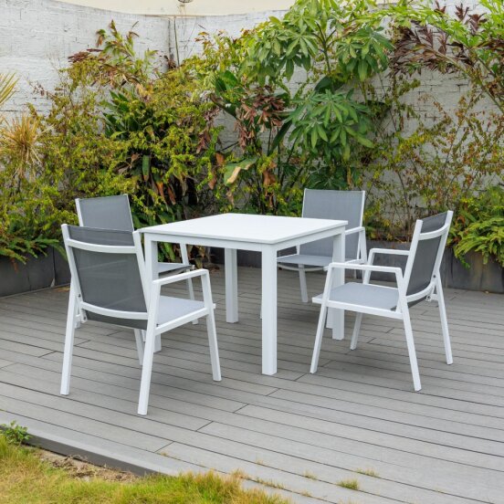 Bondi Sling 5-Piece Dining - White image 2