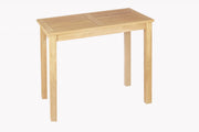 Montego Teak Timber Bar Table - 120x70x100H - Rectangle image 0