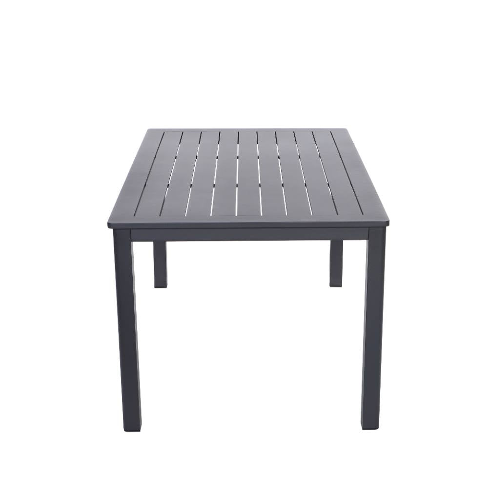 Bondi High Back 7 Piece Dining (160/93) - Gunmetal image 5