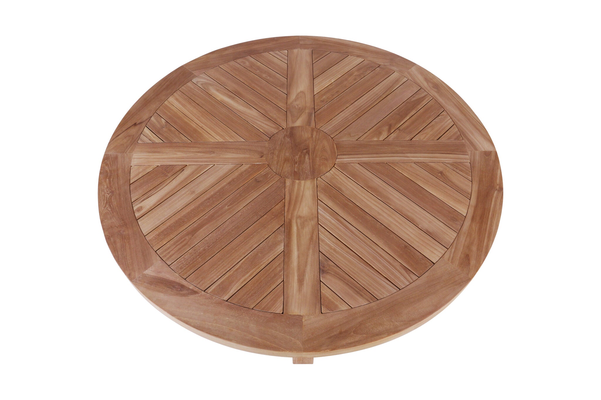 Hawaii 120cm Round Teak Dining Table image 2
