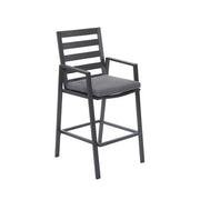 Bondi Bar Chair - Gunmetal image 0