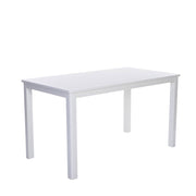 Bondi Dining Table 140cm x 76cm - White image 0