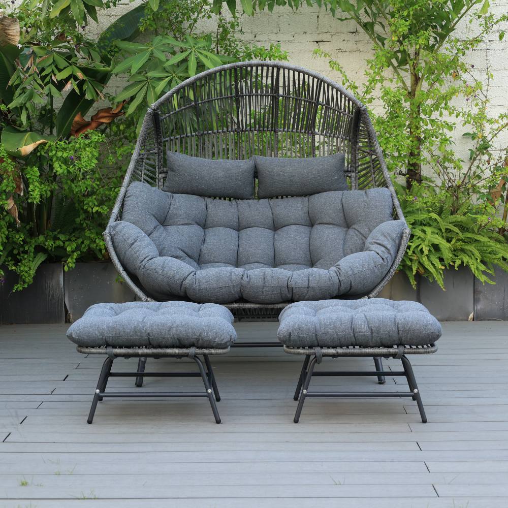 Noosa 3 Piece Balcony Set - Gunmetal image 1