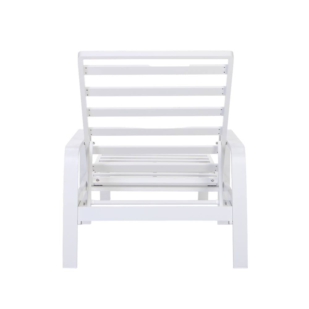 Bondi Sun Lounge with Cushion - White image 25