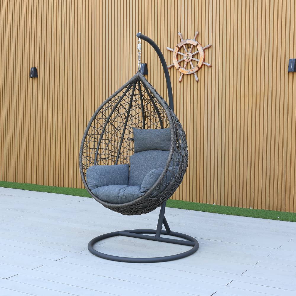 Bondi Deluxe Swinging Chair - Charcoal image 1