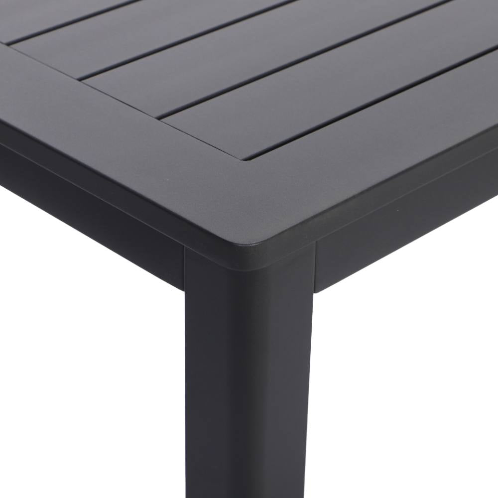 Bondi 7 Piece Dining (160/93) - Gunmetal image 10