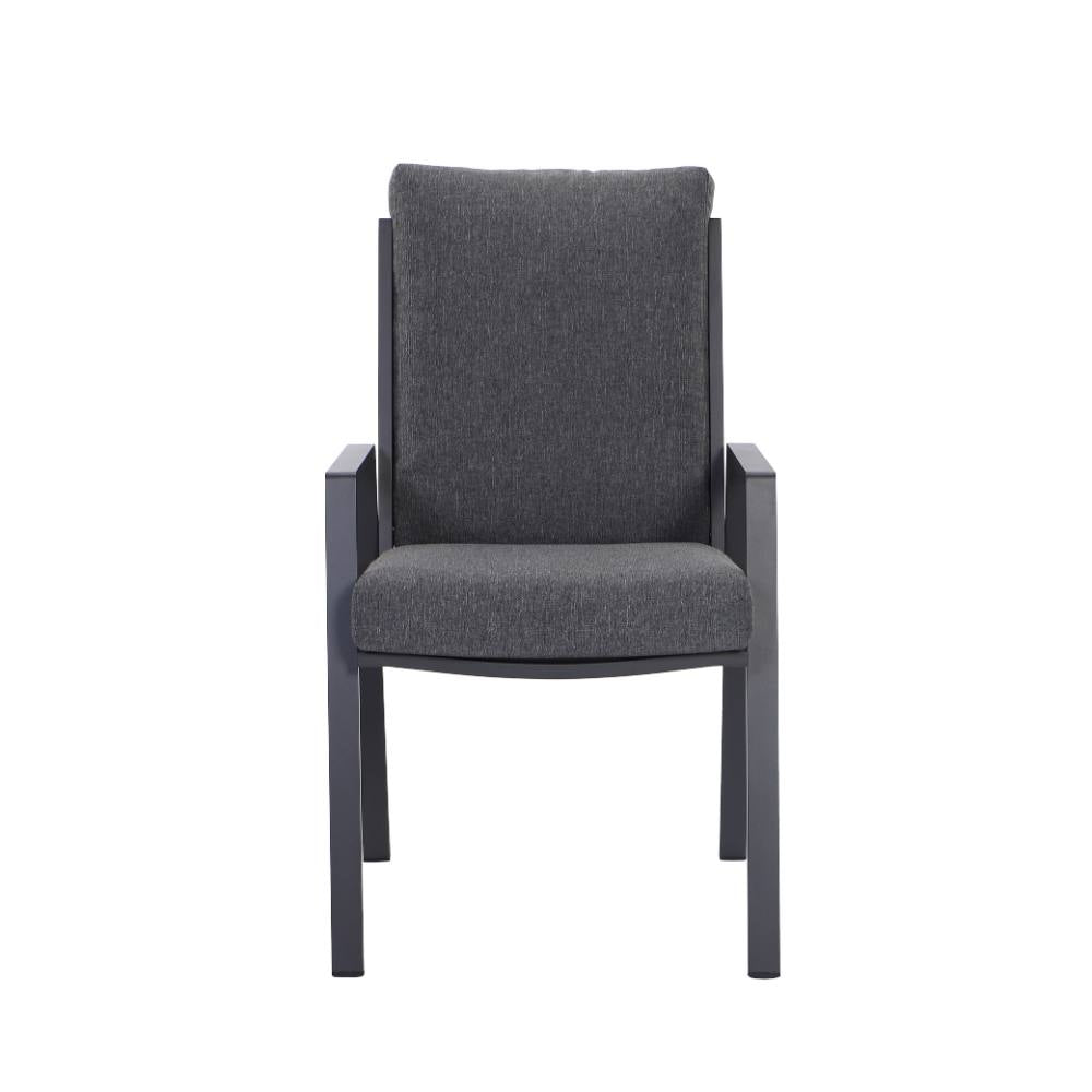Bondi High Back Dining Chair - Gunmetal image 0