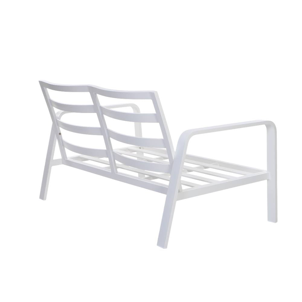 Bondi Double Lounge - White image 5
