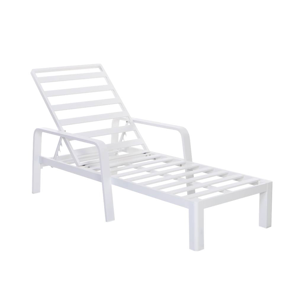 Bondi Sun Lounge with Cushion - White image 28