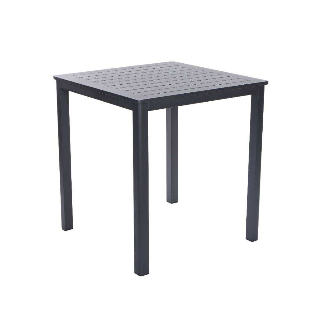Bondi Bar Table 93cm Square - Gunmetal image 4