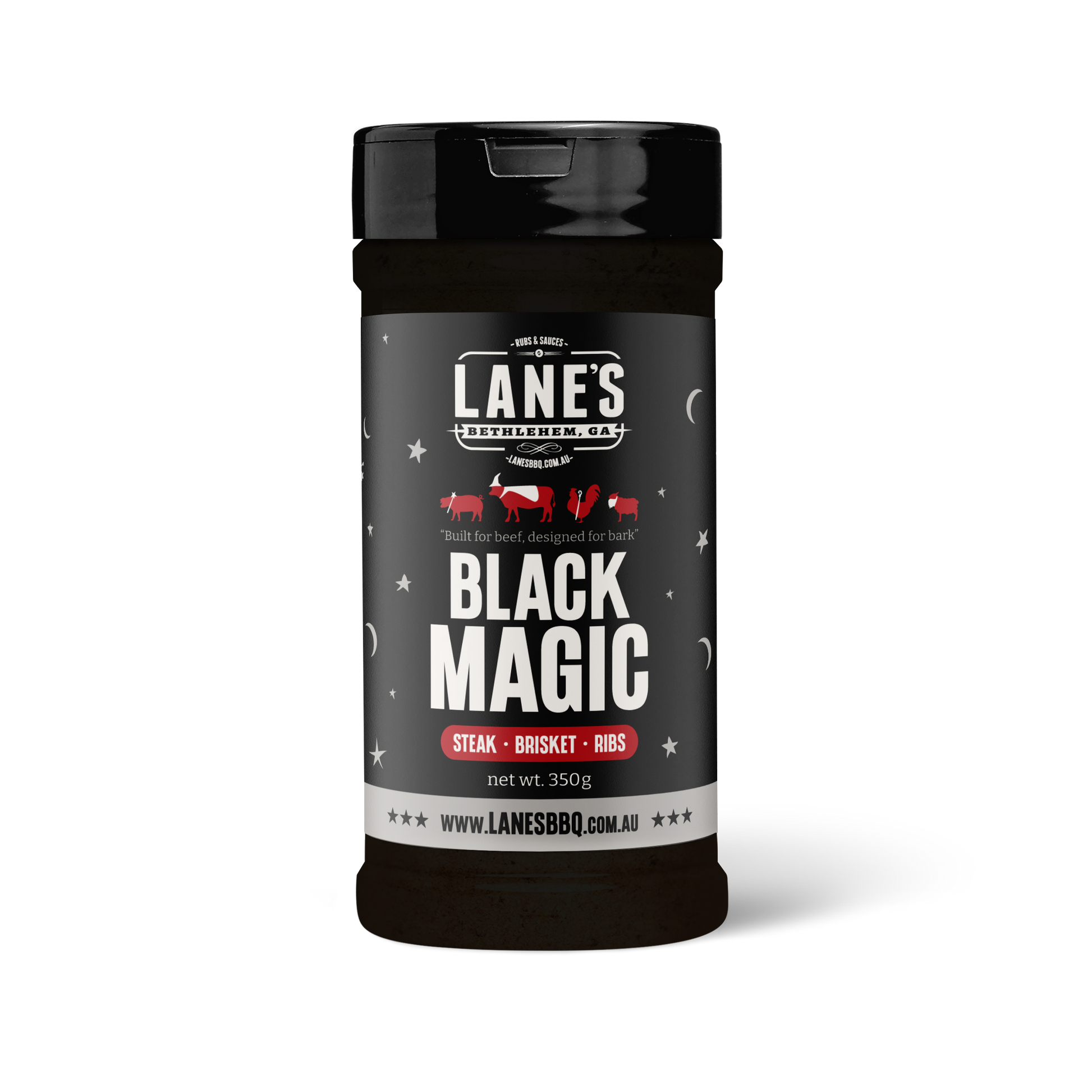 Lane's BBQ Black Magic Rub – Pitmaster