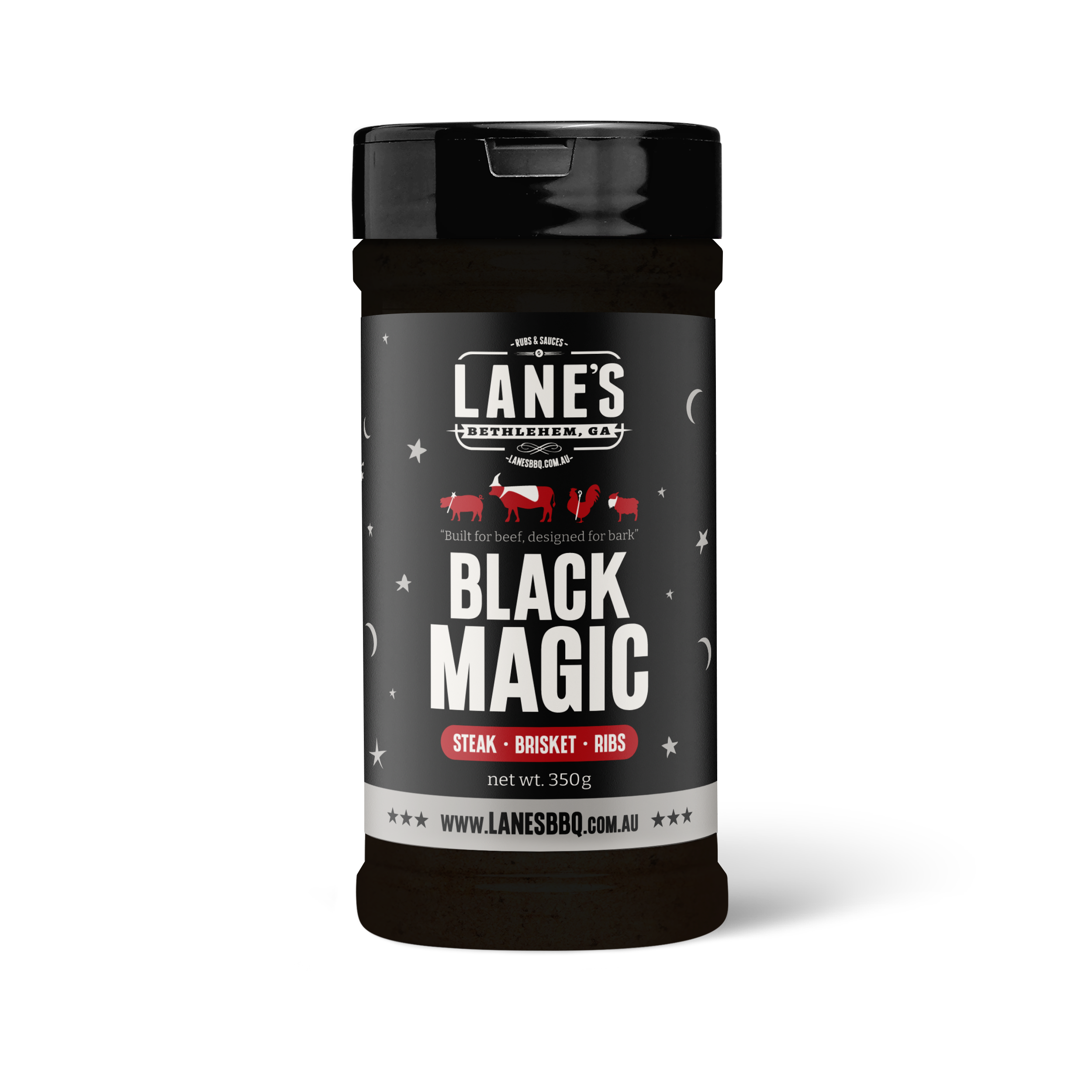 Lane's BBQ Black Magic Rub – Pitmaster