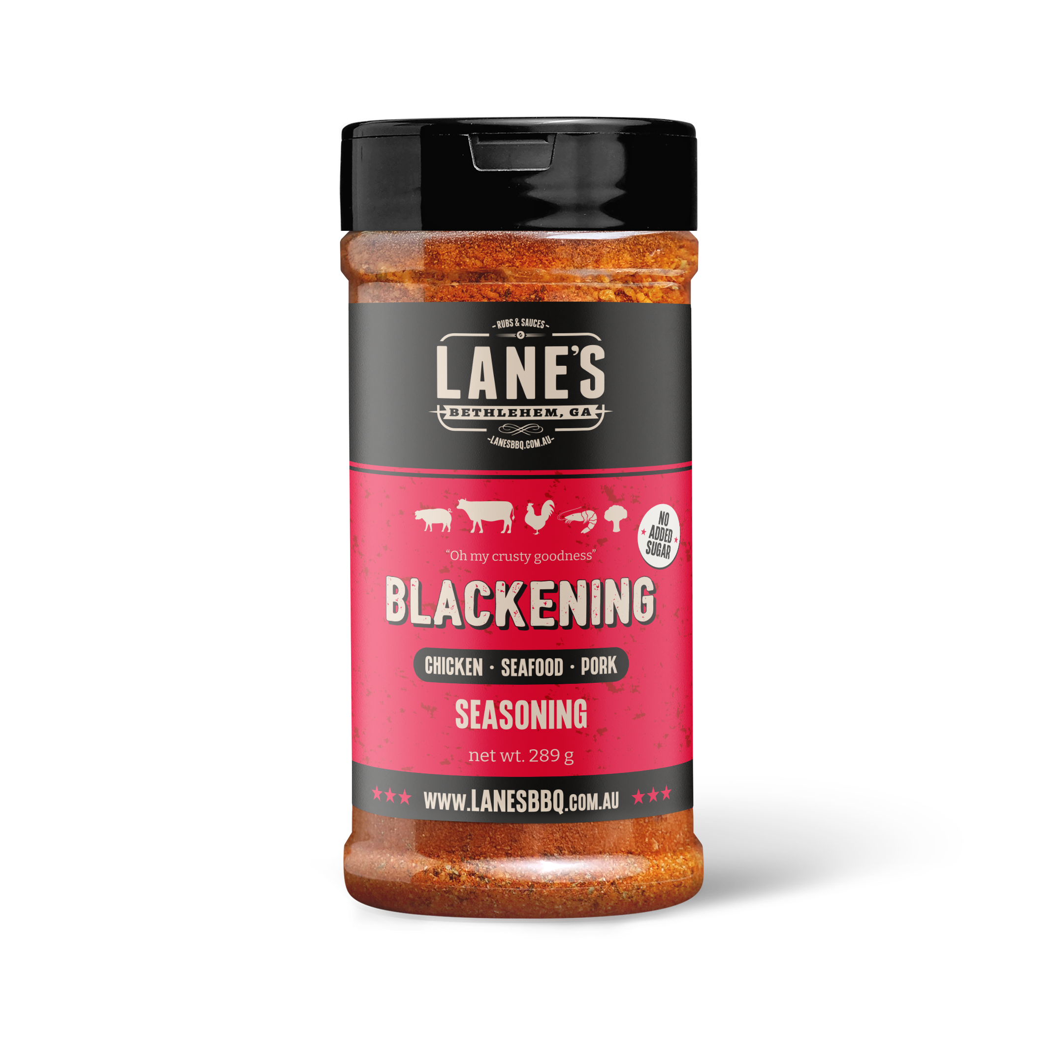 Lane's BBQ Blackening Rub – Pitmaster