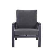 Bondi Single Lounge - Gunmetal image 0