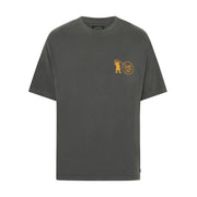 Crackled Pig Black Vintage Wash Tee